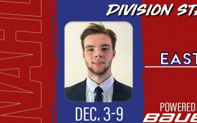Bradley Jenion Earns NAHL East Division Star of the Week