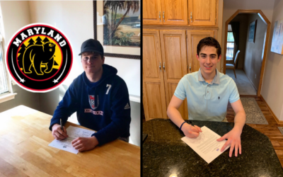 Black Bears Tender Forward Finn McLain and Defenseman Nick Hauck
