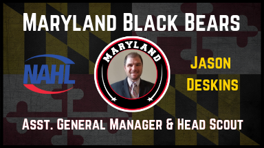 Jason Deskins Joins Black Bears as Assistant General Manager and Head Scout