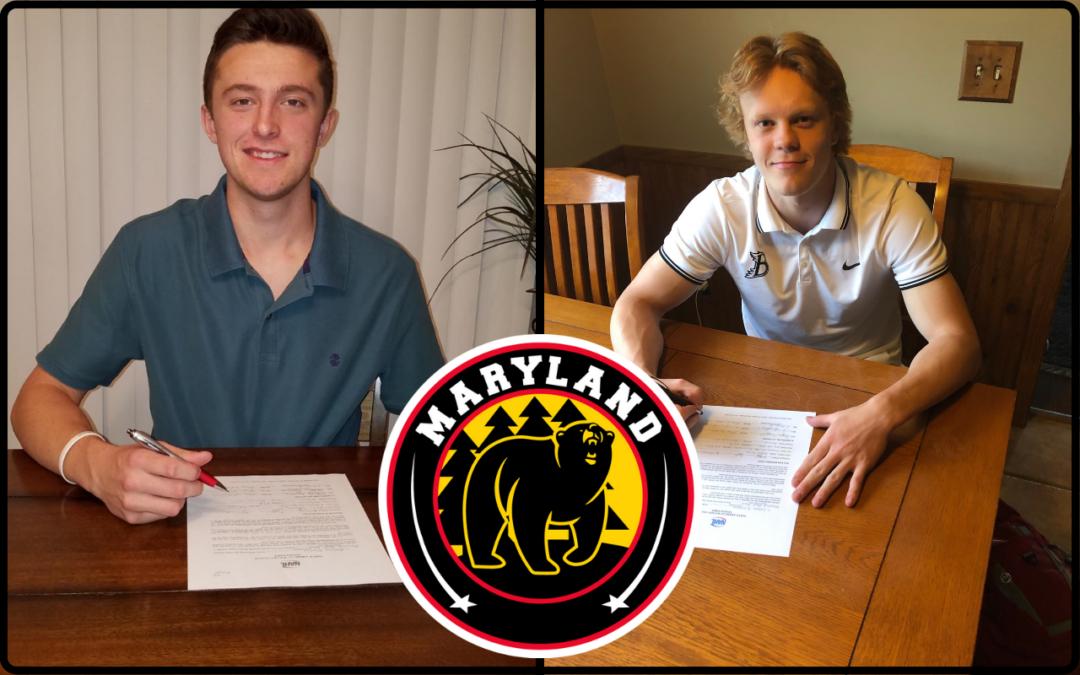 Black Bears Tender Forward Logan Kittleson and Defenseman Anthony Mollica