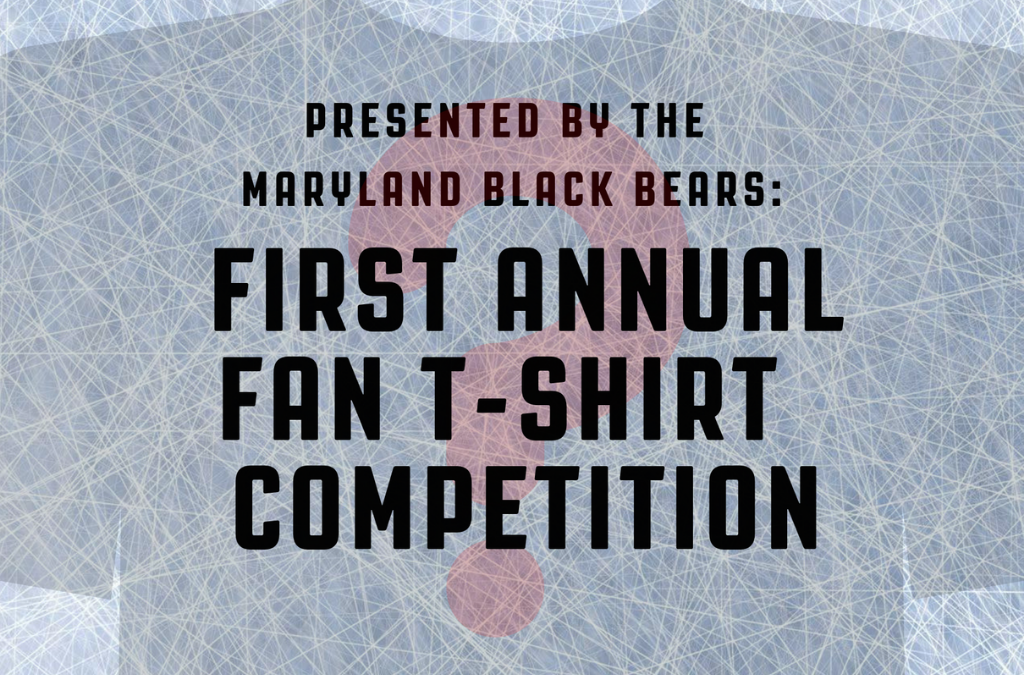 Black Bears Fan T-Shirt Competition