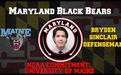 Black Bears Defenseman Bryden Sinclair to remain a Black Bear; Commits to University of Maine