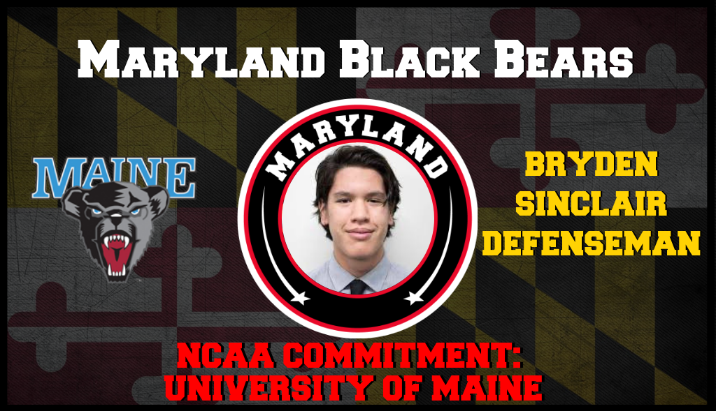Black Bears Defenseman Bryden Sinclair to remain a Black Bear; Commits to University of Maine