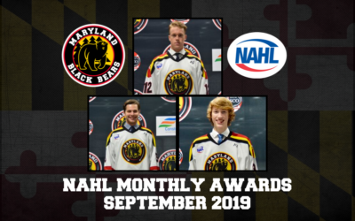 Black Bears Forward Wilmer Skoog Named Forward of the Month in NAHL Monthly Player Awards for September