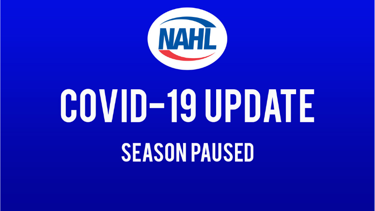 NAHL Pauses Regular Season Games Due to COVID-19