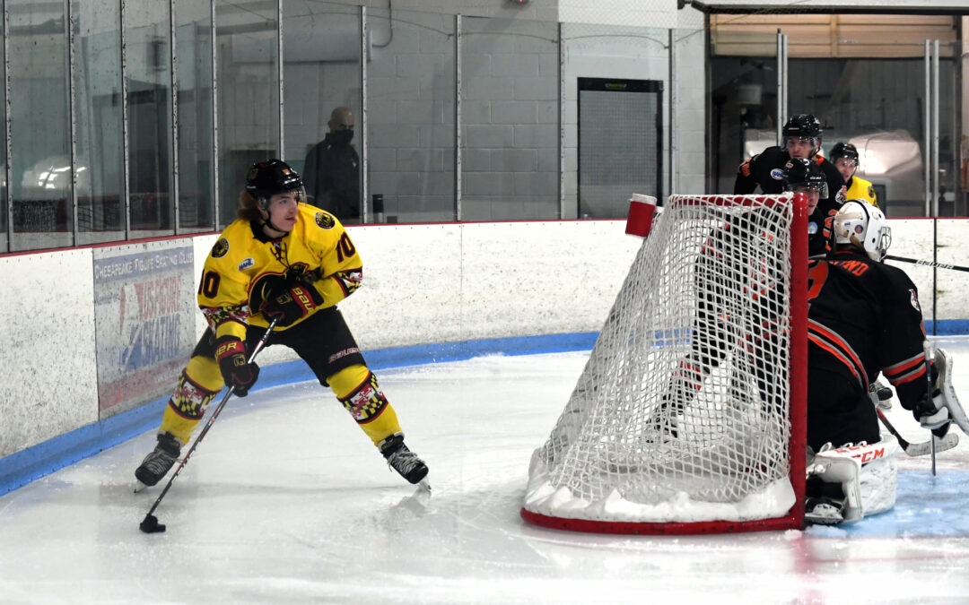 Black Bears Fall to Hat Tricks in Low Scoring Affair