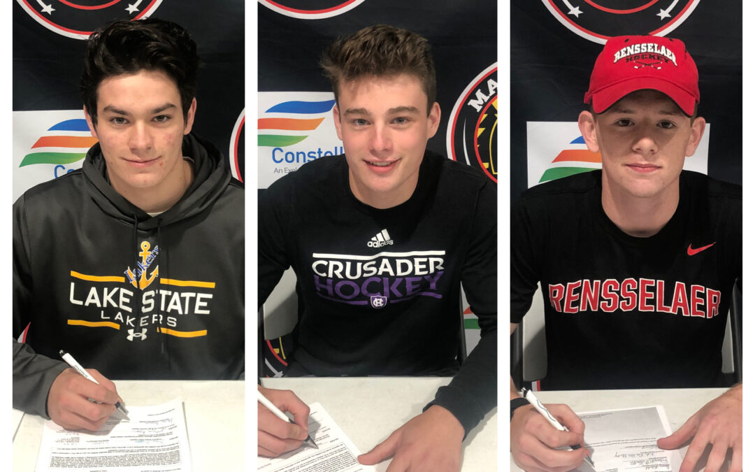 Three Black Bears Sign NLI’s on Signing Day