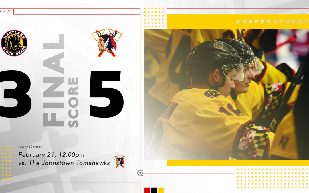 Maryland Drops Fifth Straight To Johnstown