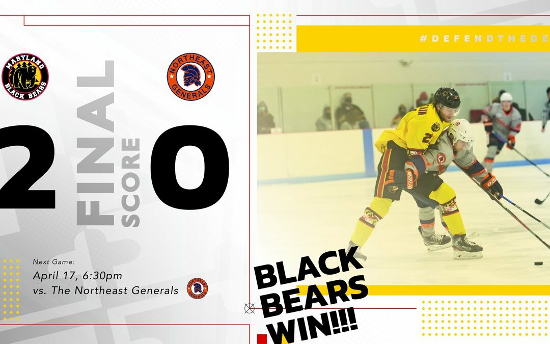 Black Bears Conquer Generals For Fifth Straight Win