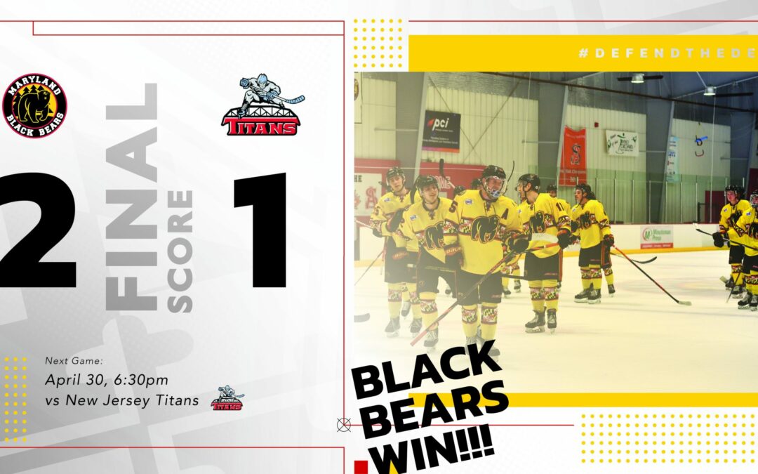 Black Bears Steal Win In Final Minutes Against Titans