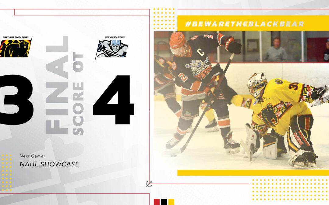 Titans Top Black Bears in Overtime
