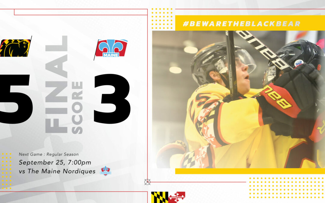Two Shorthanded Goals Power Maryland Past Maine