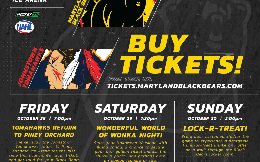 Black Bears await triple header home stand!