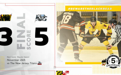 Titans Hand Black Bears First Home Loss
