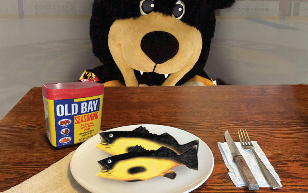 Maryland Black Bears Hockey Team Spice Things Up with OLD BAY®, Route One Apparel