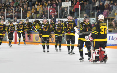 Black Bears Battle in Blaine, fall short to the Bruins