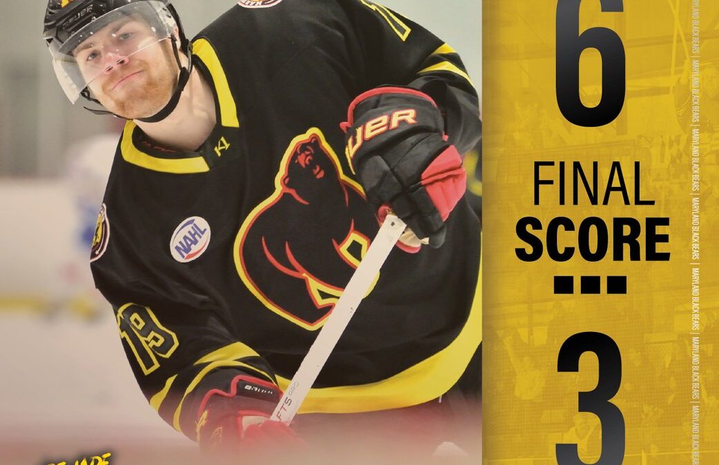 Black Bears Chop Tomahawks For First Win of the Season