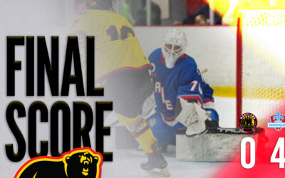 Black Bears Shutout by Nordiques