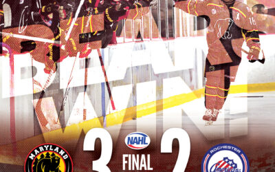 Mannebratt’s Late Power Play Goal Leads Maryland Over Rochester