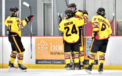 Black Bears Maul Generals 4-1 in Fight Filled Contest