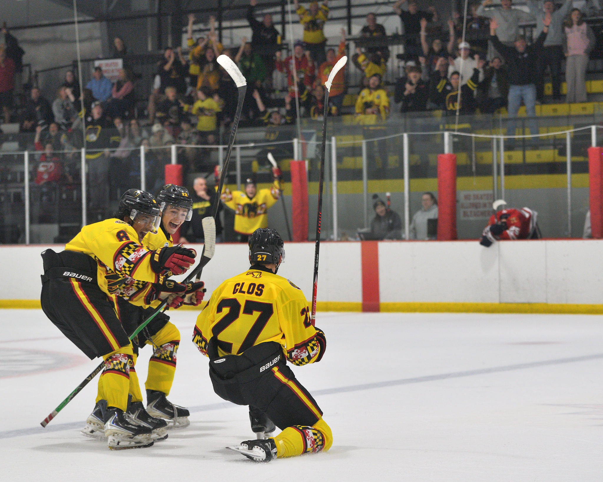 Glos scores third goal of the weekend