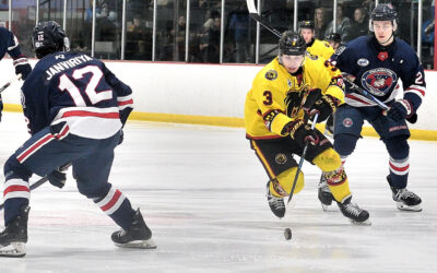 Black Bears Shut Out Rebels on Banner Night