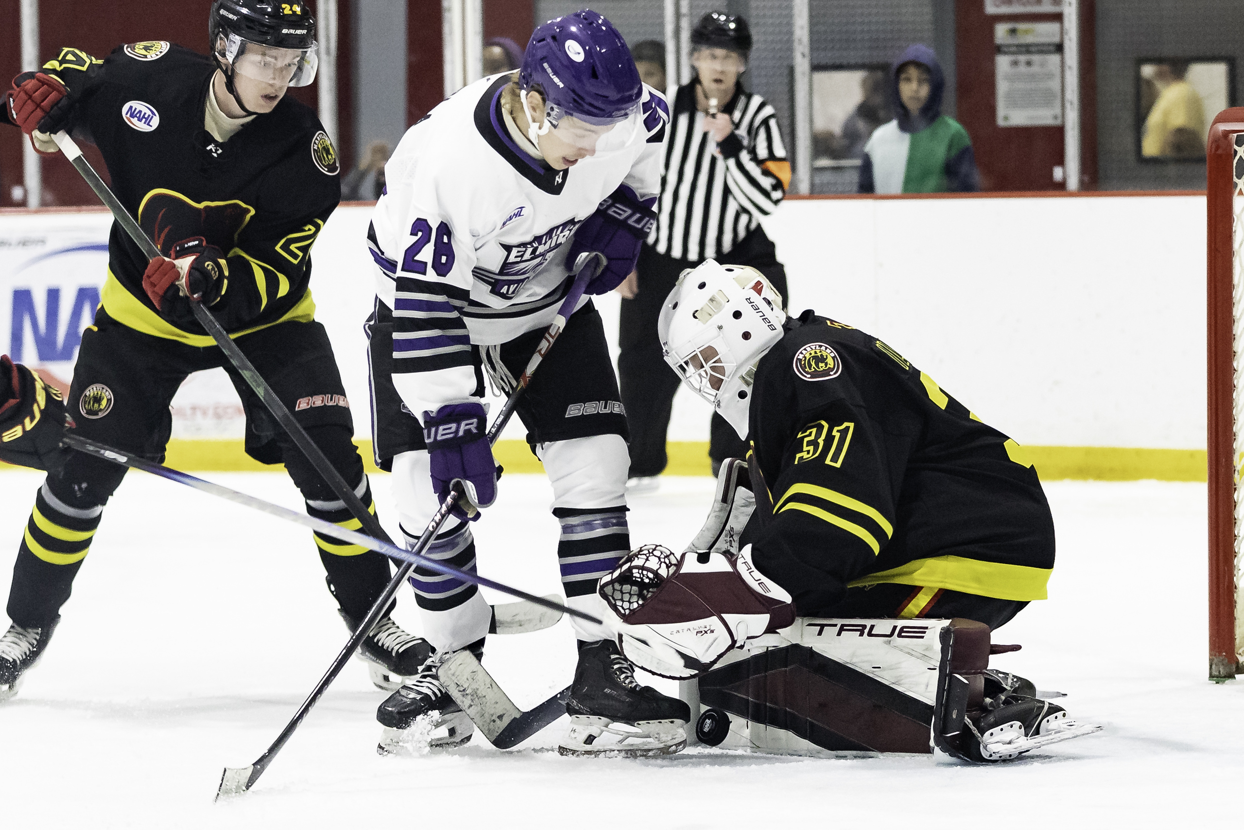 Maryland save against Elmira